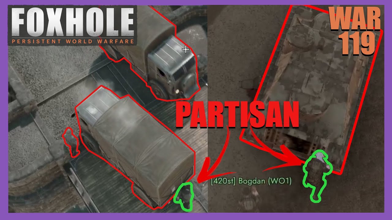 I Went BEHIND ENEMY LINES In Foxhole And This is What Happened
