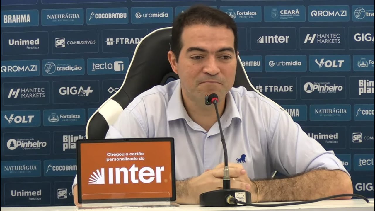 COLETIVA MARCELO PAZ AO VIVO - FORTALEZA REBAIXADO PARA A S&Eacute;RIE B DO CAMPEONATO BRASILEIRO