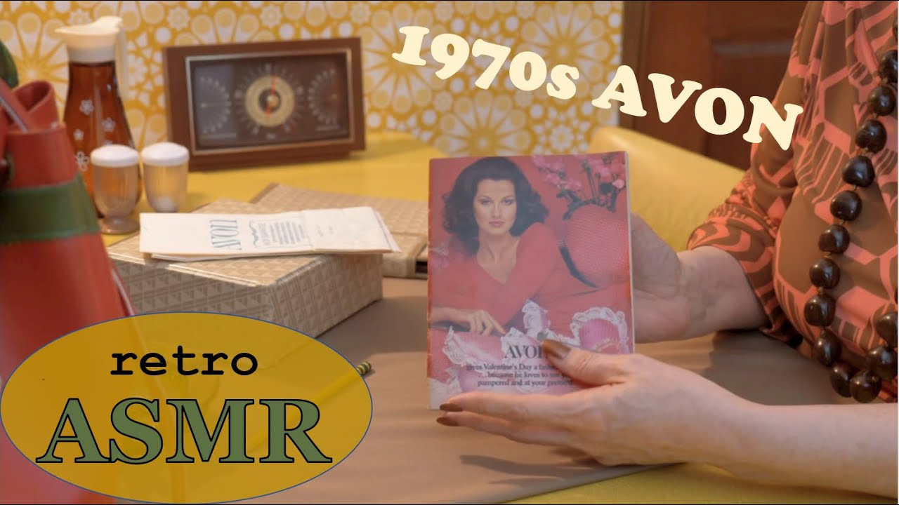 One-Hour AVON ASMR 💄 1975 Vintage Customer Service ✨ Beads, Glass, Clicking  (Soft Spoken)