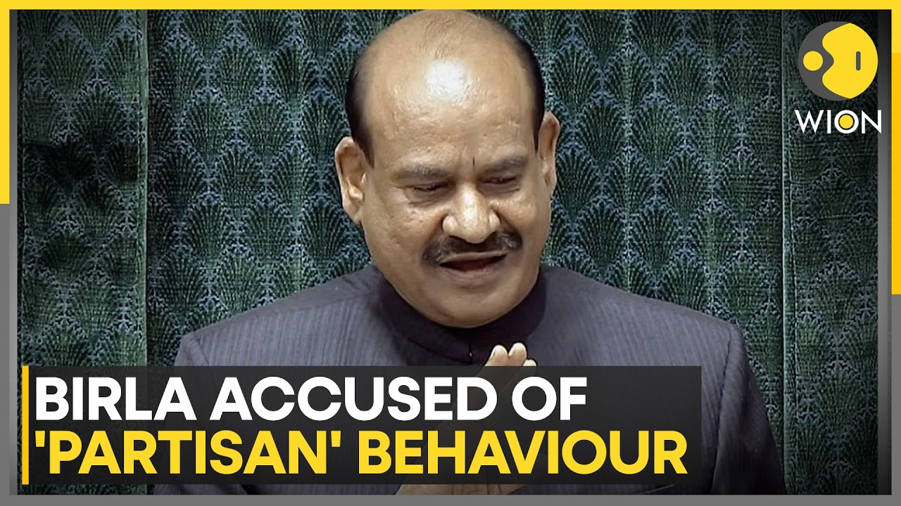 Lok Sabha Speaker Om Birla Accused of Not Allowing Rahul Gandhi To Speak | WION News
