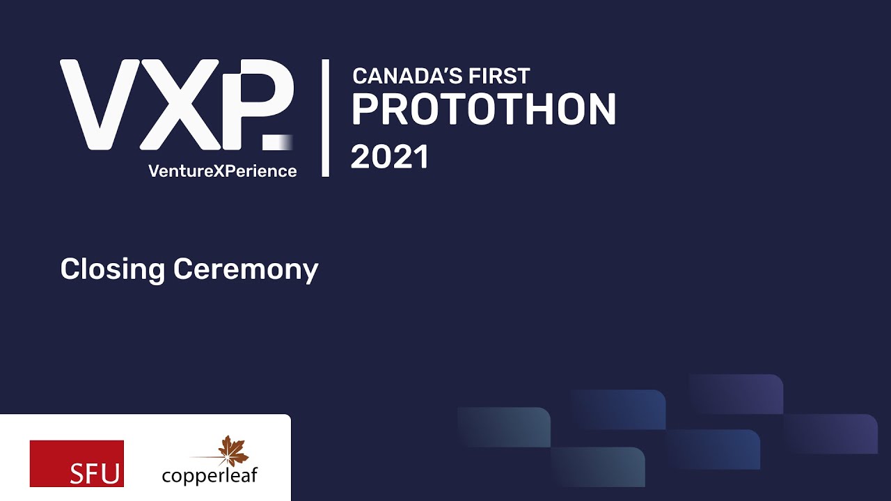 VPX Protothon 2021: Closing Ceremony