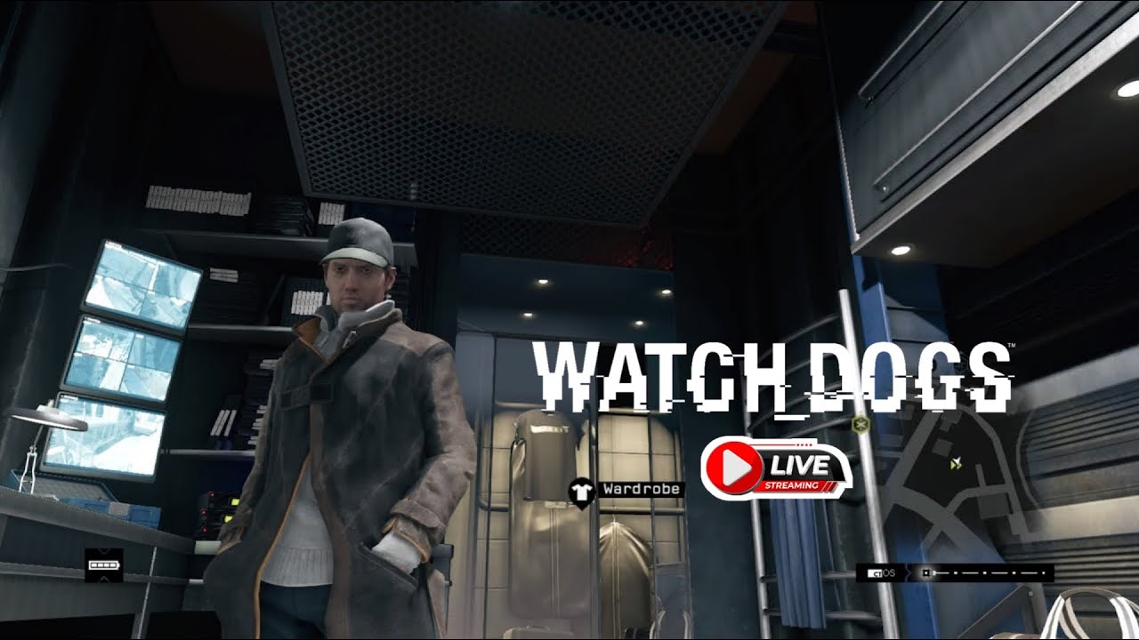 🔴Live - Watch Dogs 1 - Gamepaly - walkthrough - PS4