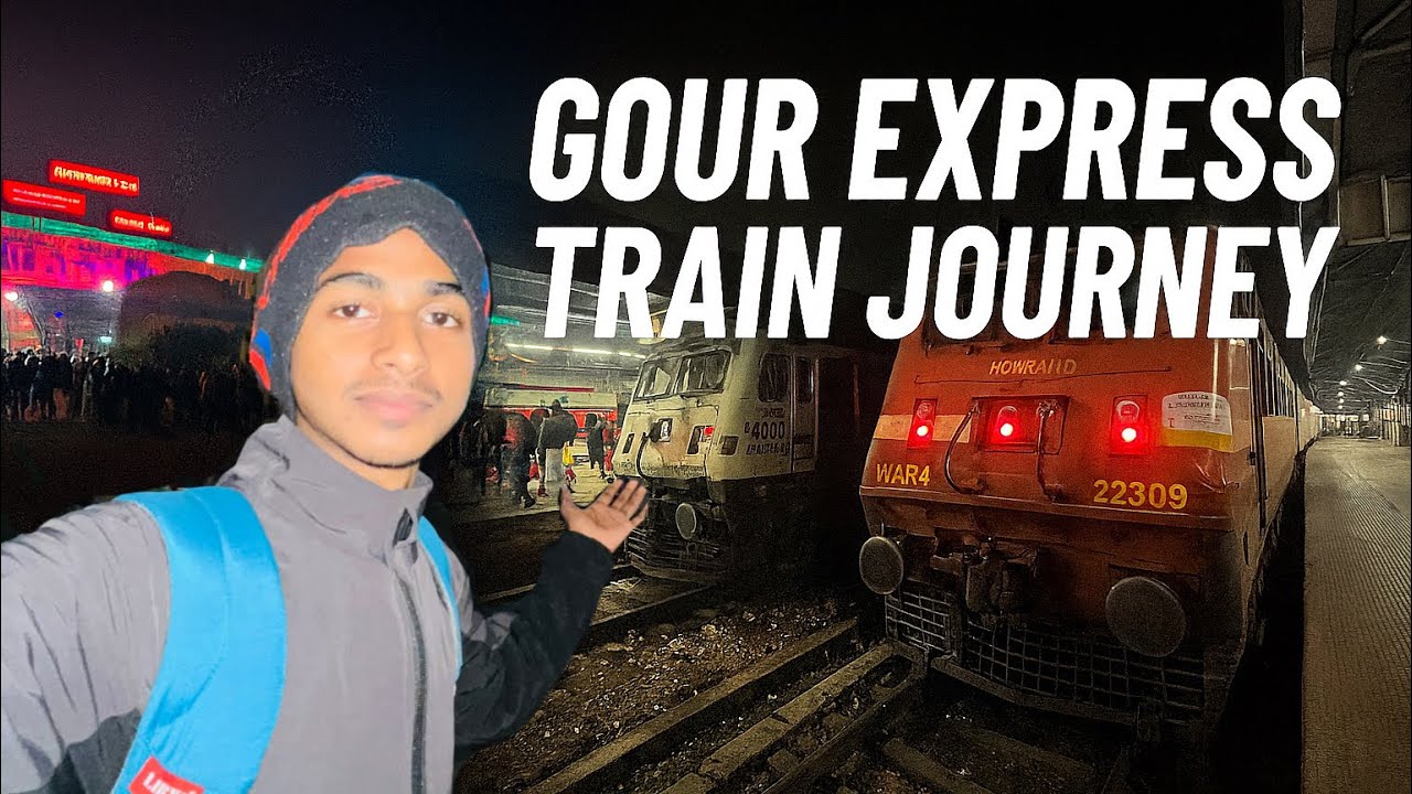 “Worst or Best? 13153 Gour Express Full Journey 🚆”