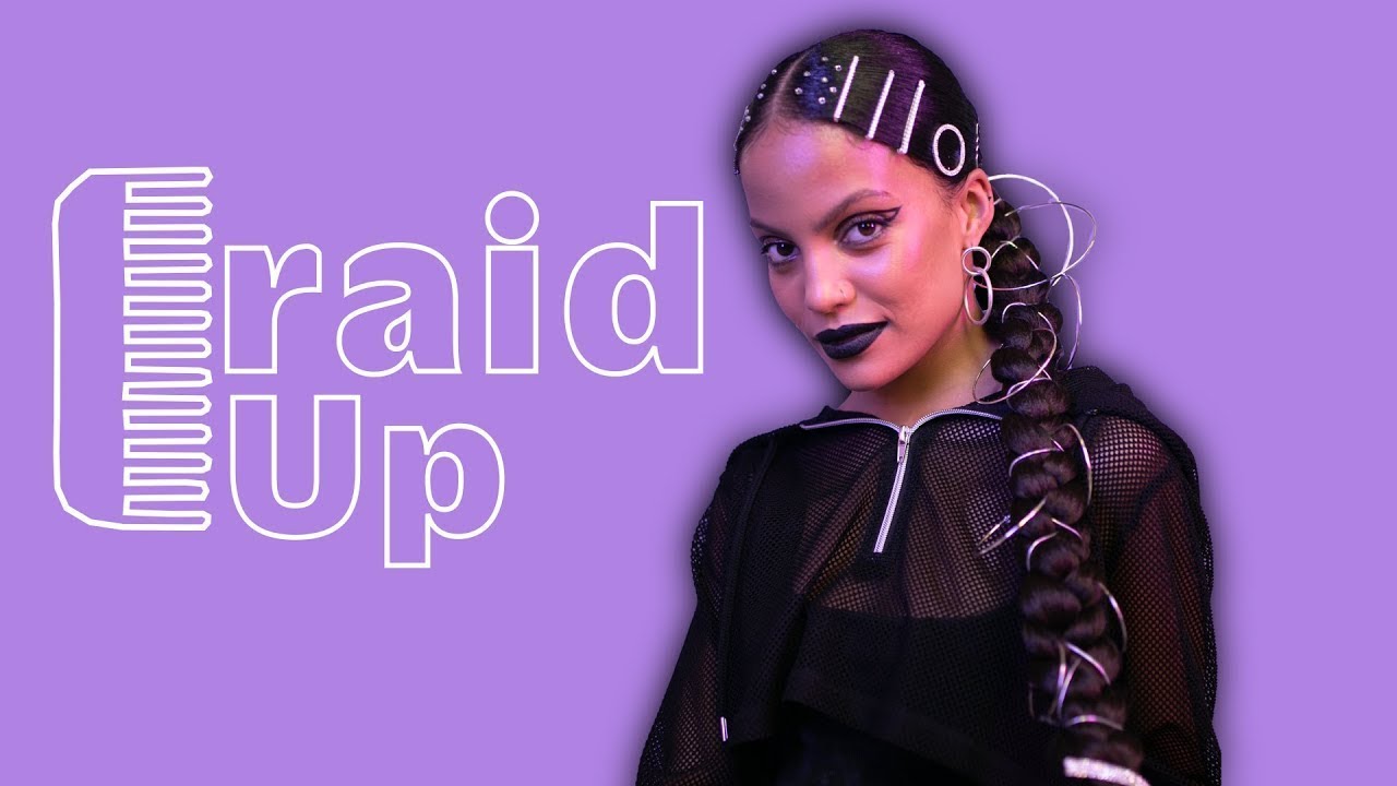 Coil-Wrapped, Twisted Pony Decked with Embellishments x TRESemmé | The Braid Up | Cosmopolitan SA