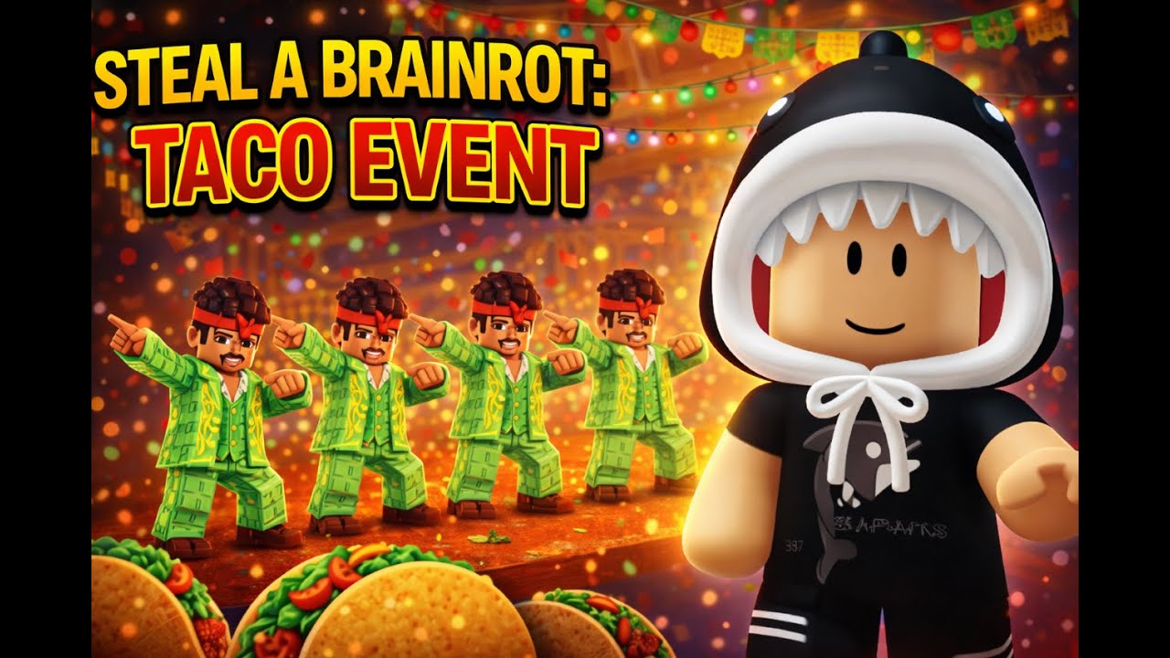 Taco Tuesday Bruno Mars Event - Roblox | Steal A Brainrots