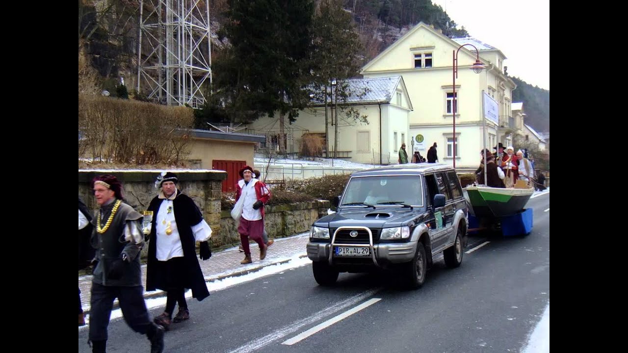 Schifferfastnacht in Postelwitz- 400 Jahre 04.02.2012   VIDEO 2 NORMAL