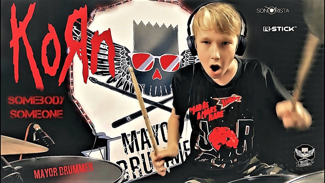 #29 Korn - Somebody Someone - Drum Cover by Mayor Drummer (12 years)