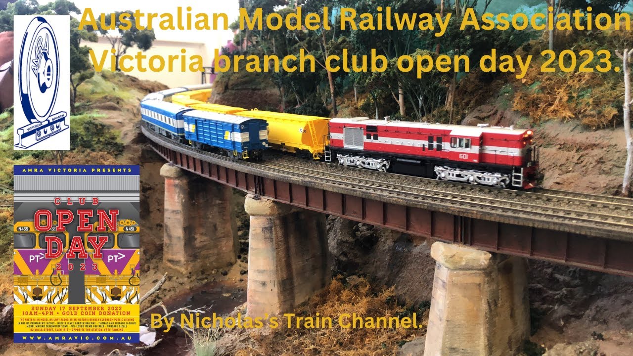 73. Visiting the 2023 Australian Model Railway Association Victoria branch club open day. 17/09/2023