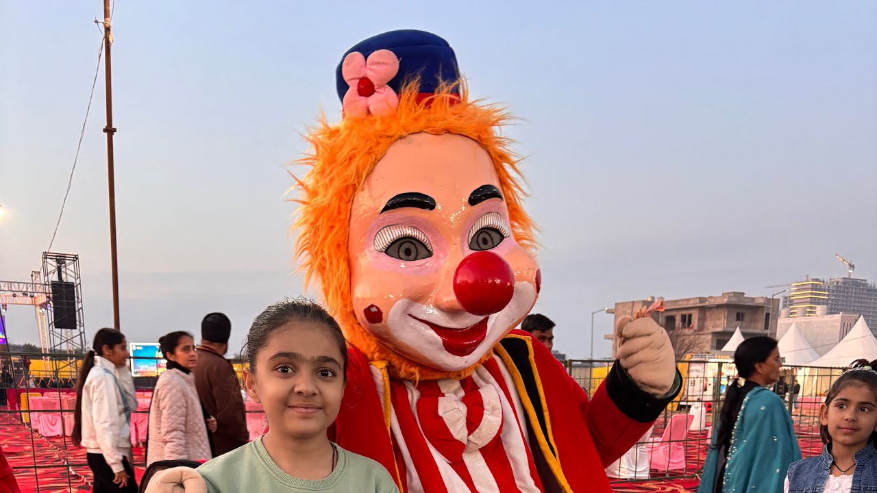 Enjoying Saras Mela Mohali #sarasmela #cutebaby #youtube 