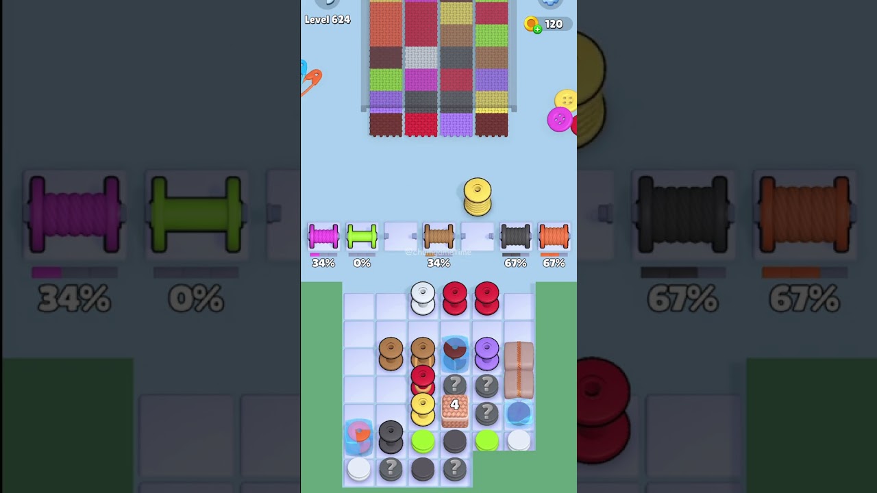 Knit Out - All Levels Solution - Level 624