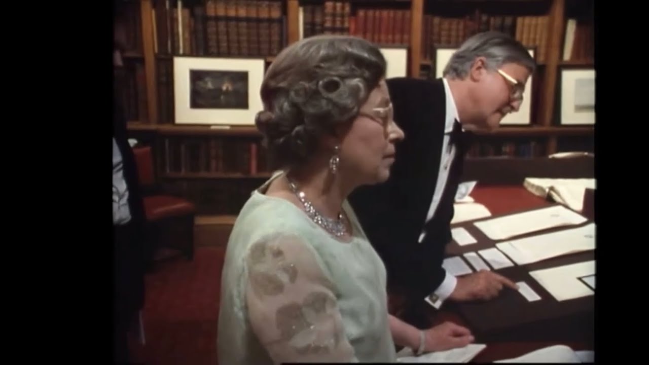 Queen Elizabeth II speaks of Queen Victoria's diary