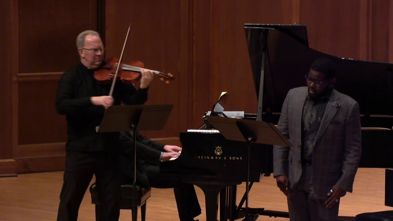Brahms: Two Songs for Alto, Viola, and Piano, op. 91 Michael Mizrahi, Matthew Michelic, John Holiday