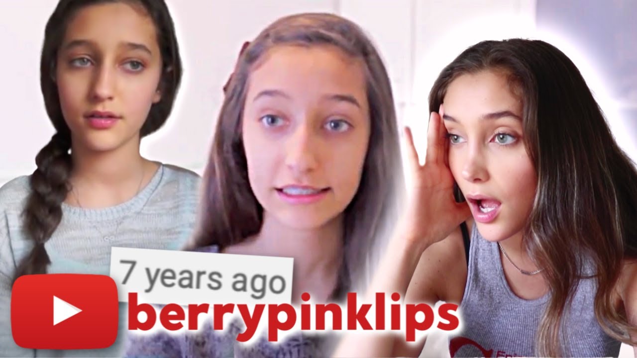 reacting to my videos from 7 years ago.
