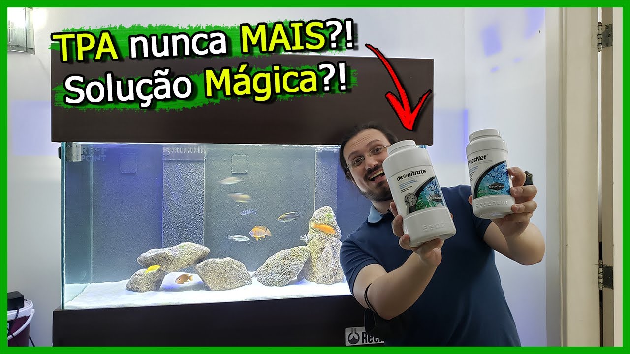Como NUNCA MAIS fazer TPA em Água DOCE! Solução Mágica?