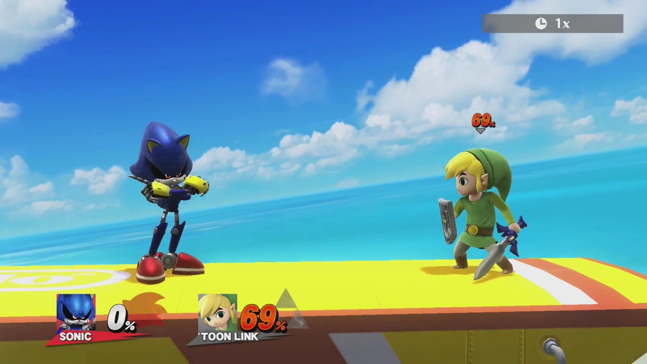 [Smash 4 Mod] Sonic - Metal Sonic SFX Test