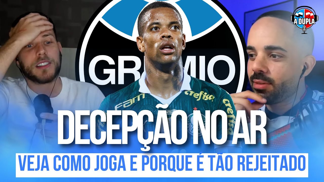 🔵⚫️ Grêmio: Veja como joga Caio Paulista e os motivos que fazem a contratação ser tão contestada
