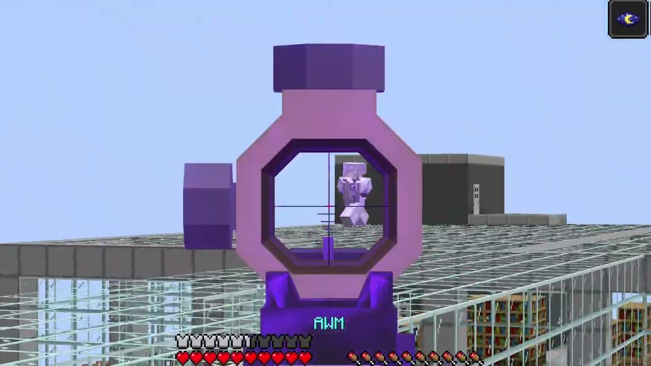 EDIT : Mini-game with mod MrCrayfish's Gun Mod