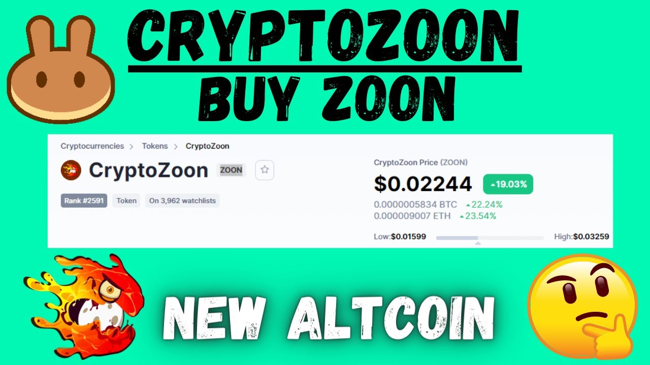 How to Buy CryptoZoon crypto/ Token in PancakeSwap | ZOON coin