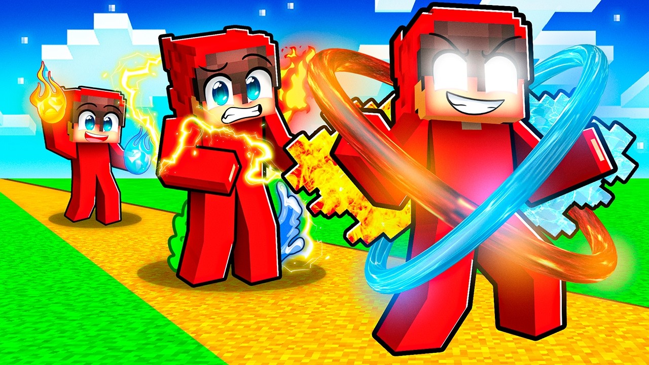 СТИХИЙНЫЕ НАЛИЧНЫЕ: рождение БЕССМЕРТНОГО в Minecraft
