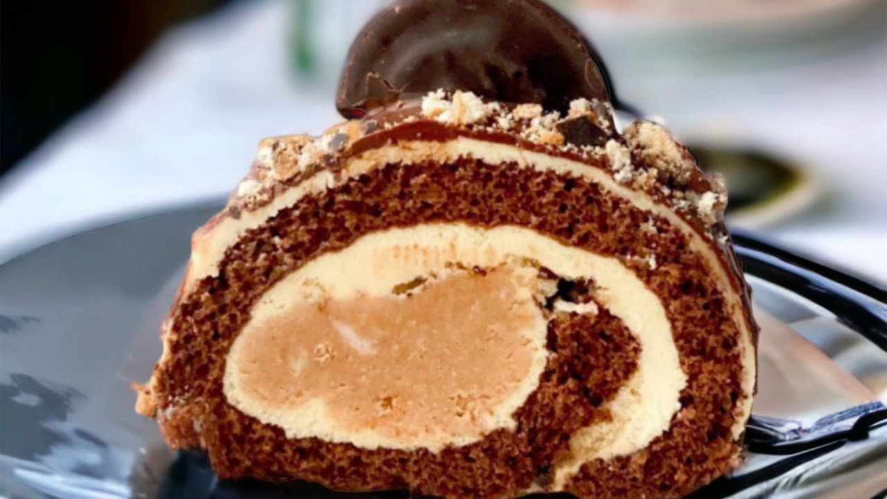 To the Jaffa Cookie Lovers- Delicious Jaffa Roll Cake