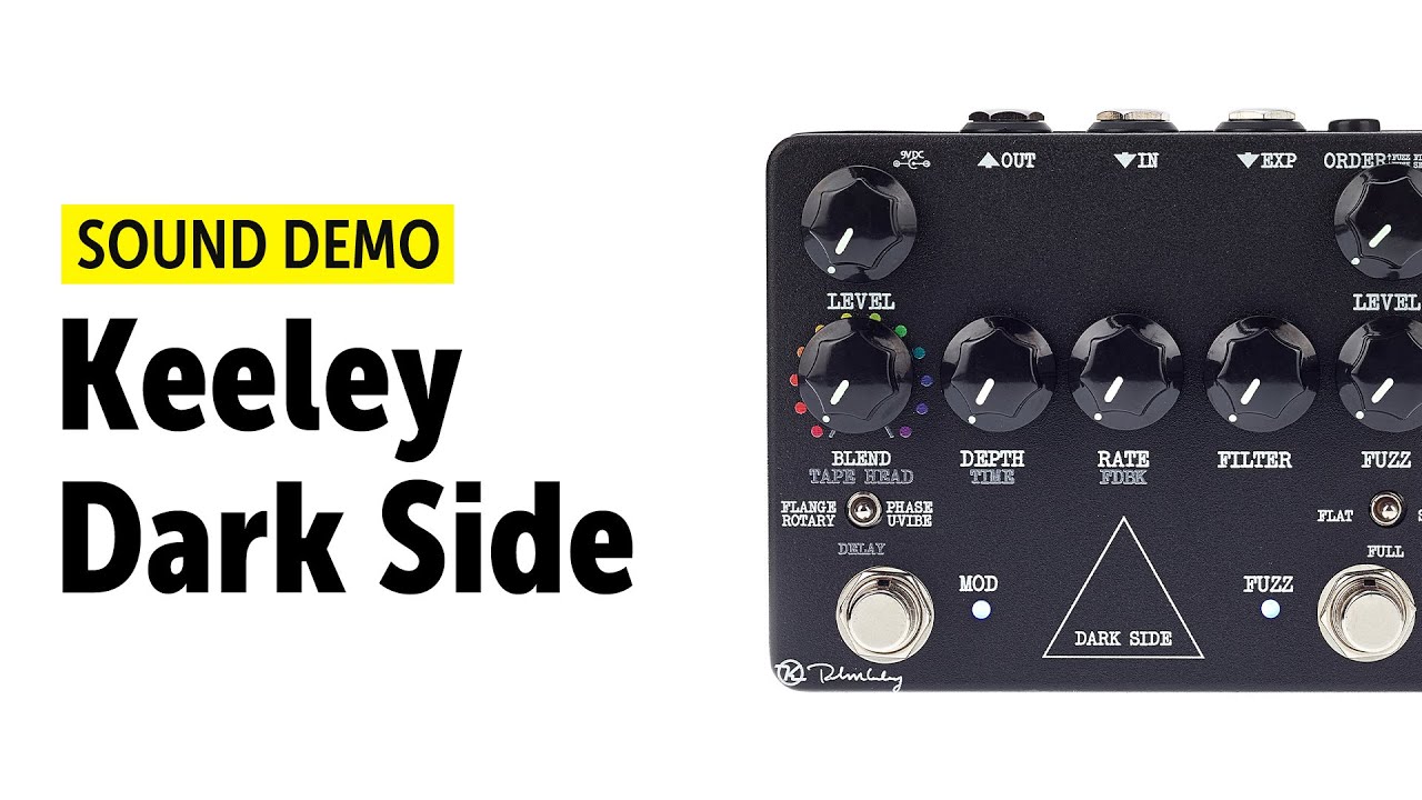 Keeley Dark Side Sound Demo (no talking) with Novation Peak