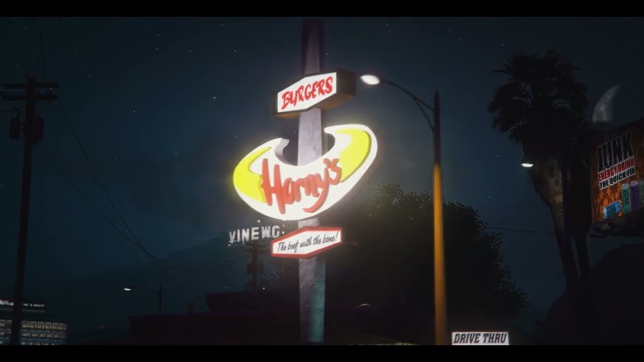 Fivem Cinematic Advertising Video - Horny's Burger - VennyV
