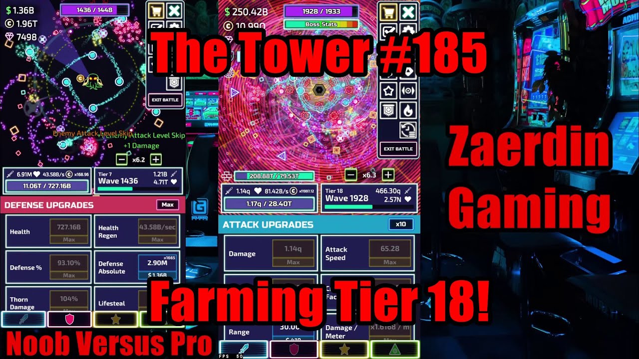 Башня №185 — 18-й уровень фермерства! #TheTowerGame