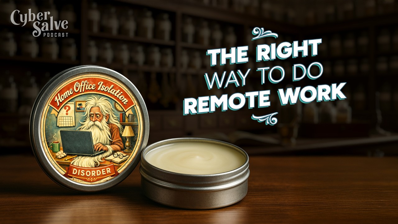 The Aches and Isolation From Extended Periods Working Remotely | Cyber Salve Podcast: Episode 20