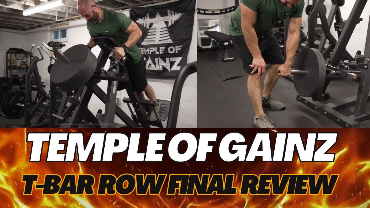 Temple of Gainz Chest Supported T-Bar Row V2 | FINAL REVIEW | Built Like a Tank or Overhyped? 