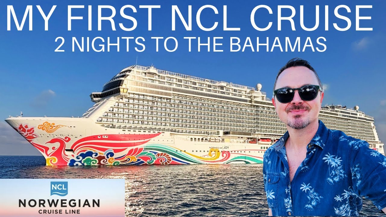 My first CRUISE with NCL onboard JOY from Miami to the Bahamas - the FULL experience!