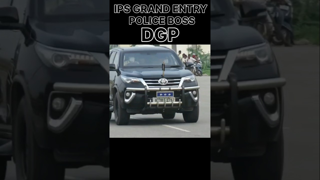 Director General of Police Grand Entry #ips #police #upsc #motivation #success #inspiration #shorts