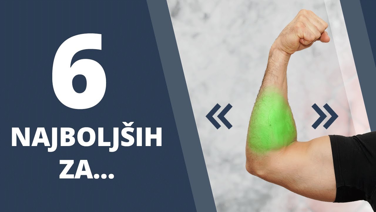 Kako do nabitih mišic podlakti (6 NAJBOLJŠIH VAJ Z ELASTIKO)