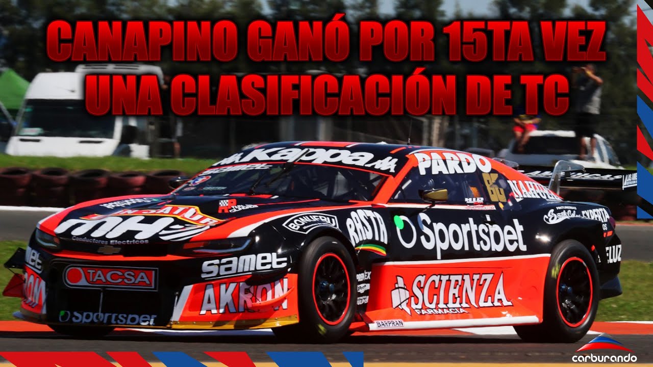 Turismo Carretera | Agust&iacute;n Canapino logr&oacute; la pole en San Nicol&aacute;s