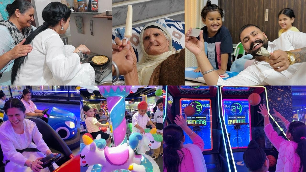 NUH RANI NE PEHLI VAAR SOHRE GHAR BANAYEA BESAN KA CHILLA | FAMILY REACTION |  INDER & KIRAT