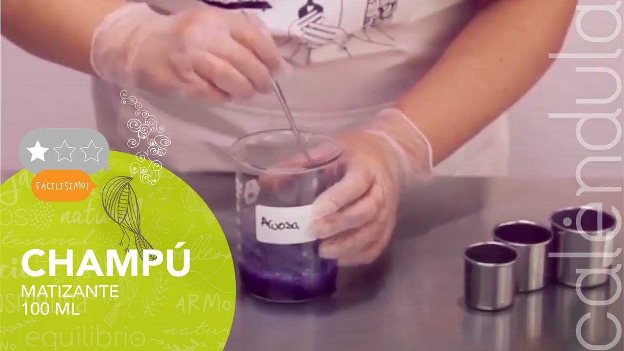 Crea tu Champ&uacute; Matizante Violeta (para canas👩🏼&zwj;🦳) esta #Cuarentena 🌼🧡