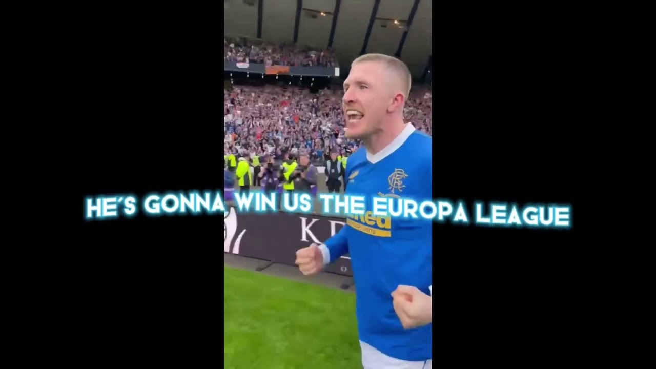 Rangers John Lundstram song - heaven is a place on earth.