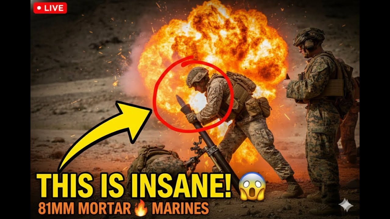 BRUTAL Marine Artillery Training Caught on Camera!