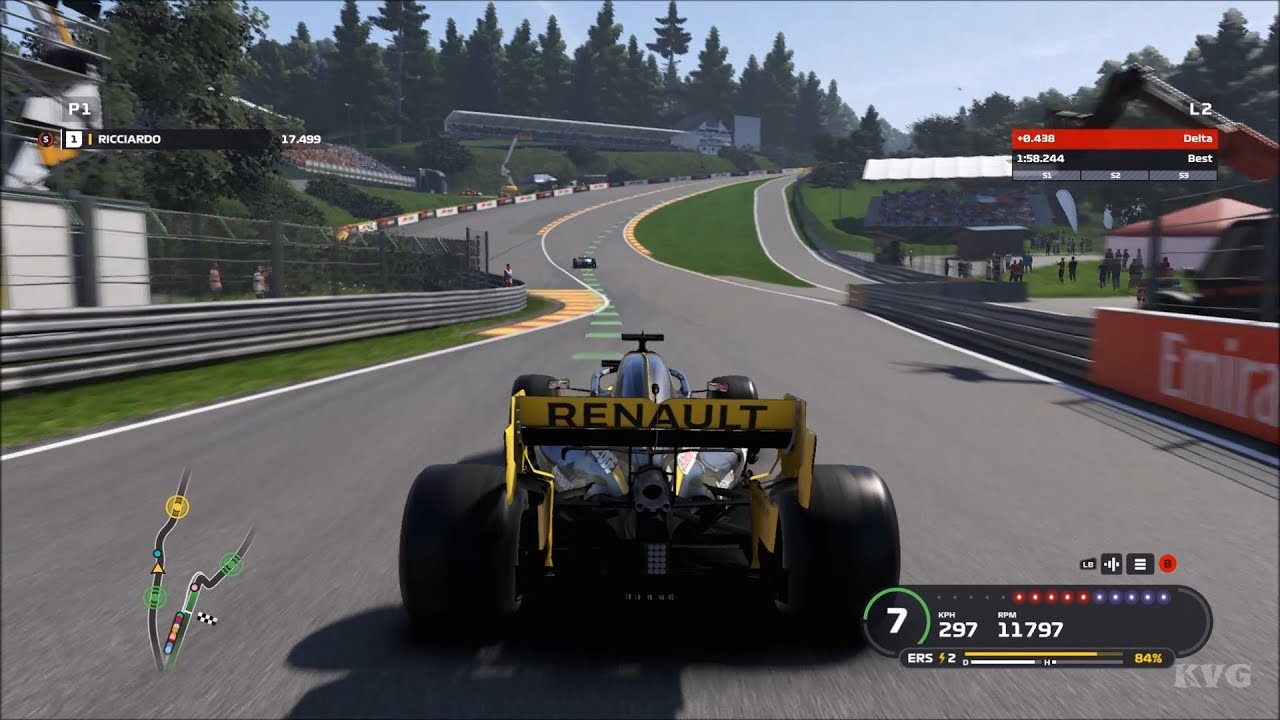 F1 2019 - Renault R.S.19 (Renault F1 Team) - Test Drive Gameplay (PC HD) [1080p60FPS]