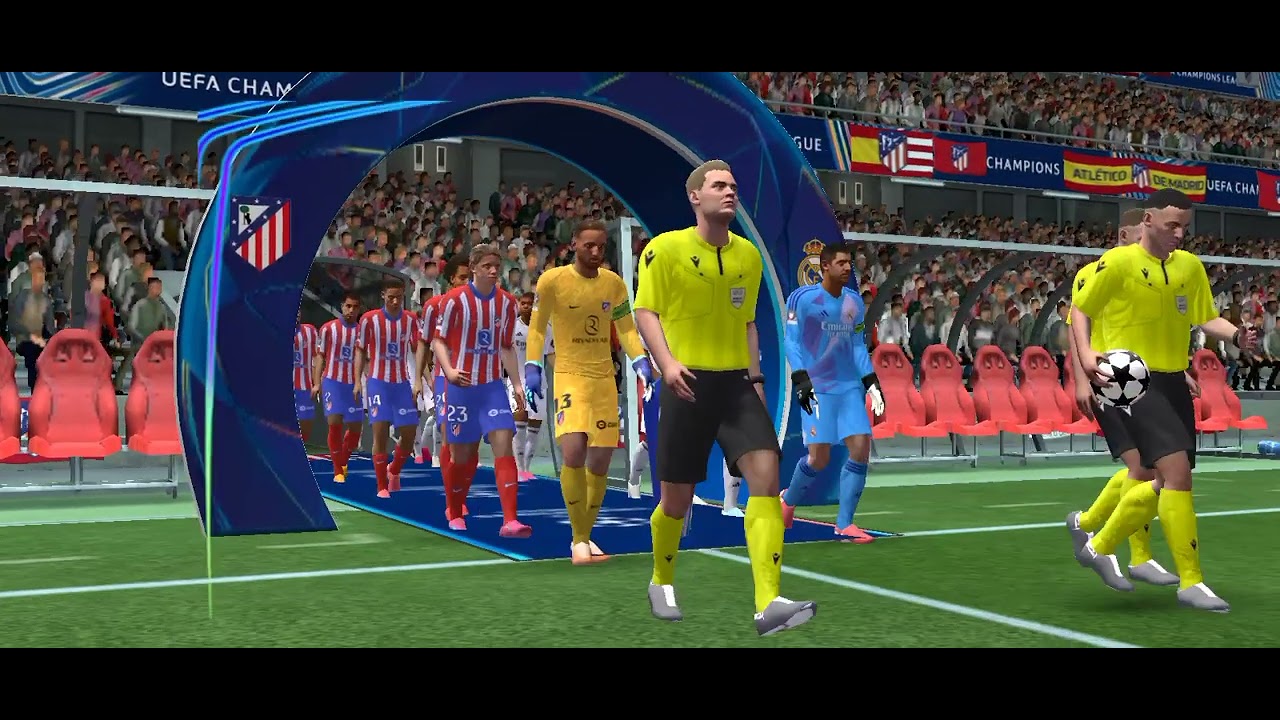 لعبت ثمن نهائي دوري ابطال اوروبا بريال مدريد في Fc mobile