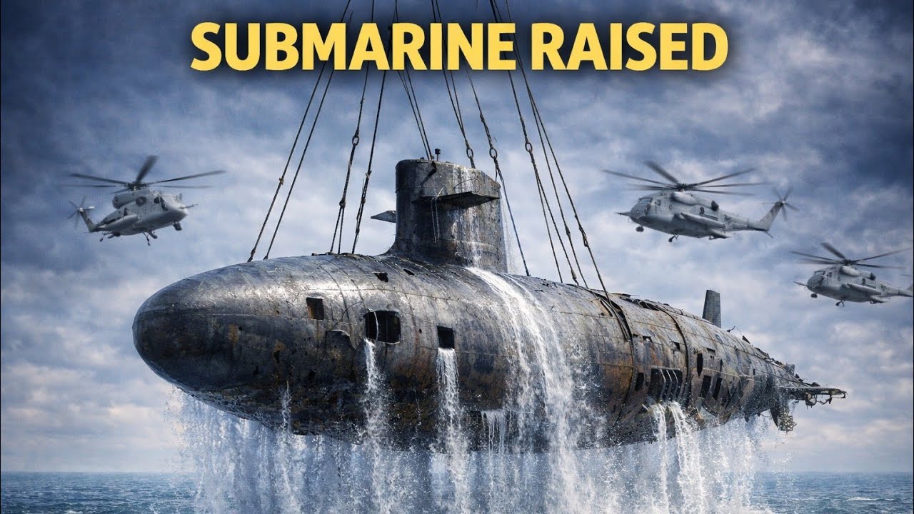 Nuclear Submarine Raised After Decades — USS Thresher