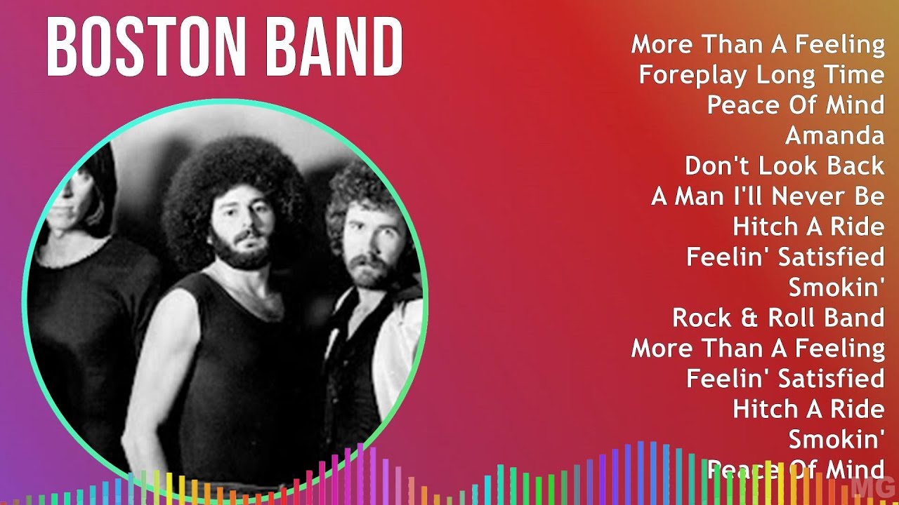 Boston Band 2024 MIX Best Songs - More Than A Feeling, Foreplay Long Time, Peace Of Mind, Amanda
