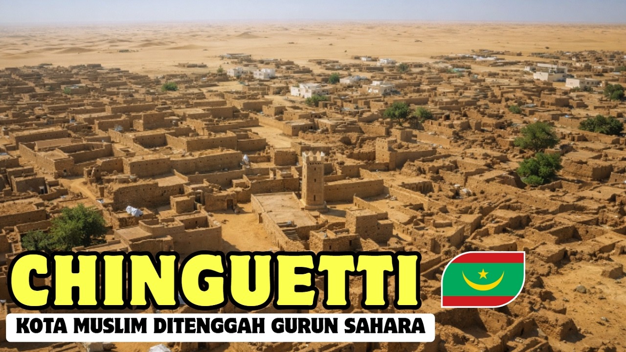 Ajaib!! Chinguetti: Kota Islam Kuno di Tengah Gurun Sahara