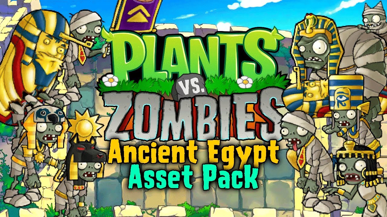 Ancient Egypt PvZ1 Asset pack showcase and release!