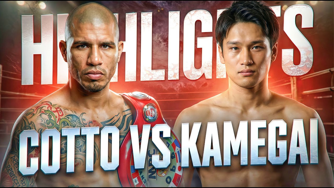 Boxing Masterclass! Miguel Cotto (PUERTO RICO) vs Yoshihiro Kamegai (JAPAN) | Fight Highlights