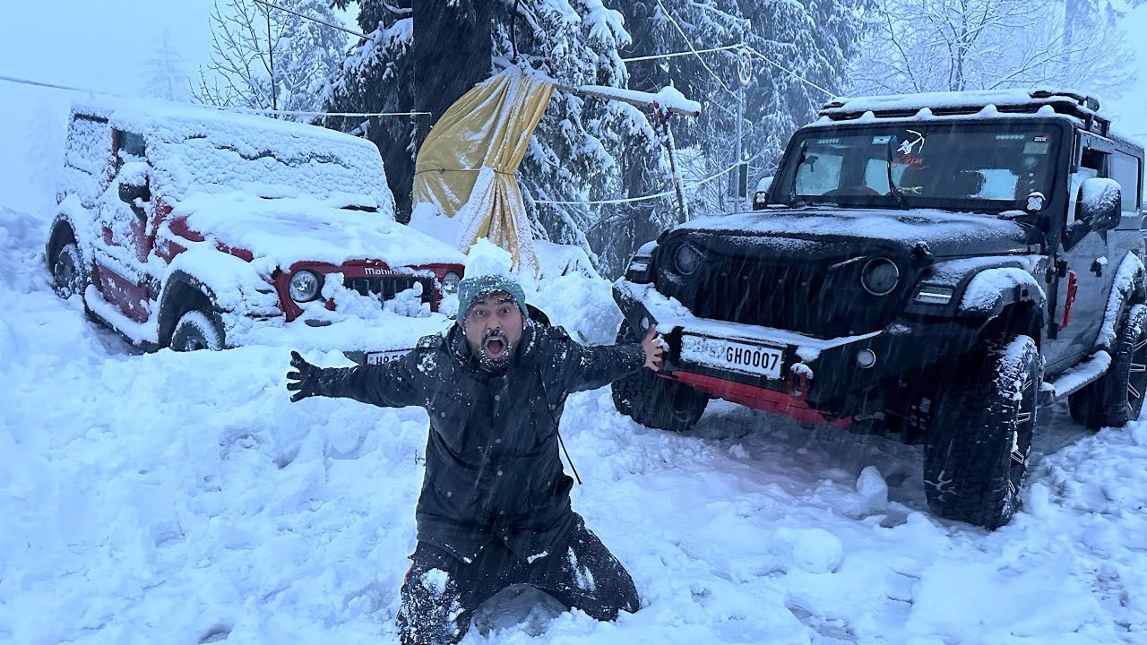 Soocha nahi tha 5 car land slide me gir jaiegi -  Rescue karna pada