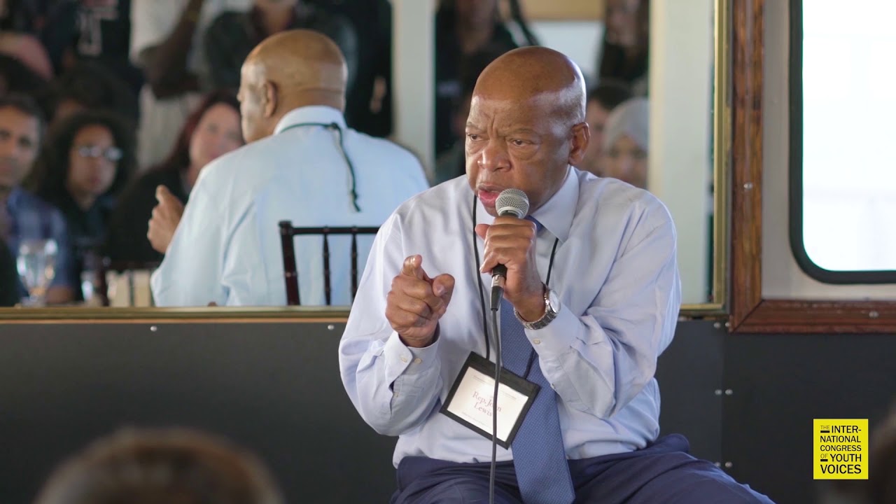 Rep. John Lewis Speech International Congress of Youth Voices