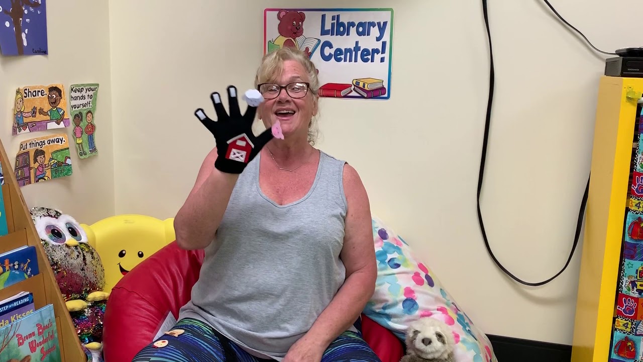Connie Old McDonald finger play
