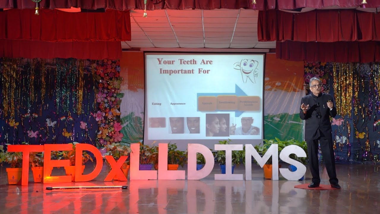 Oral health is the mirror of overall health | DR. HIMANSHU AERAN | TEDxLLDIMS