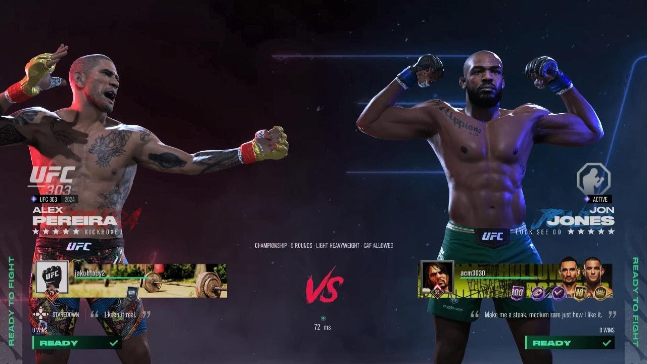 ALEX PEREIRA vs JON JONES