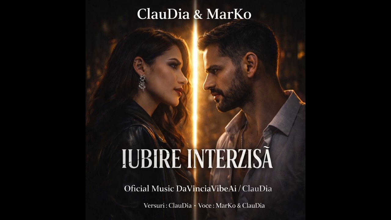 Iubire Interzisă – ClauDia & MarKo | Official Music DaVinciaVibeAI